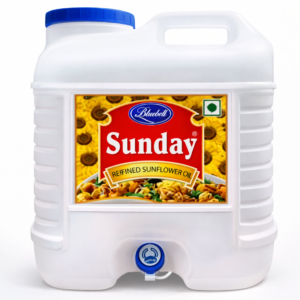 Sunday Refined Sunflower Oil 15 Kg Can