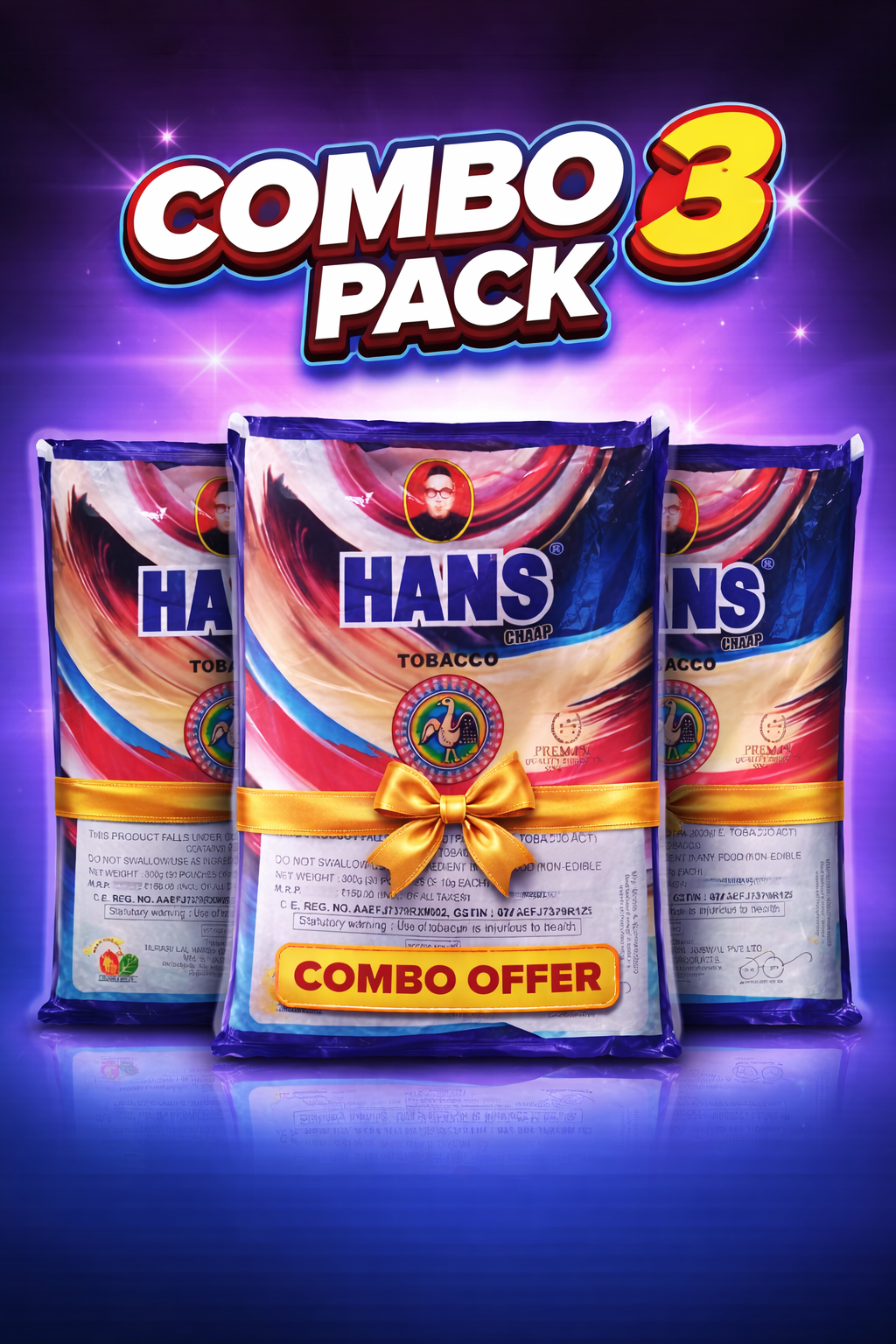 Hans Mouth Freshner 3 Bundle Combo 1 Bundle 30 Packet 3 Bundle Combo