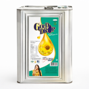 Gold Drop Refined Sunflower Oil 15 Kg Teen