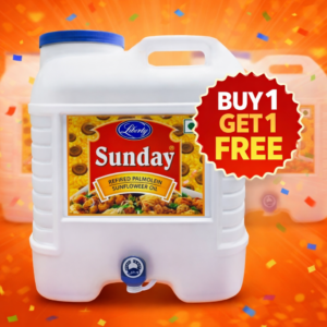 Sunday Refined Sunflower Oil 15 Kg Buy 1 Get 1 Free Total 30 Litre