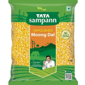 Tata Sampann Moong Dal 1 Kg Pack Unpolished