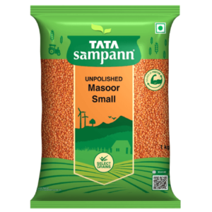 Tata Sampann Masoor Dal Unpolished 1 Kg Pack