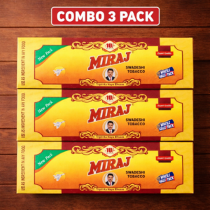 Miraj Tobacco 10 Rs MRP BOX 3 Combo Box 1 Box 15 Pouch