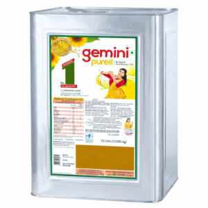 Gemini Refined Sunflower Oil 15 Litre Teen
