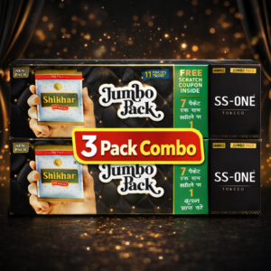 Shikhar Pan Masala 20 Rs Mrp Jumbo Pack 3 Box Combombo Pack 3 Bo