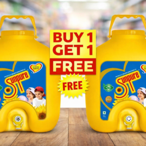 Sunpure Refined Sunflower Oil 15 Litre Buy 1 Get 1 Free Total 30 Litre