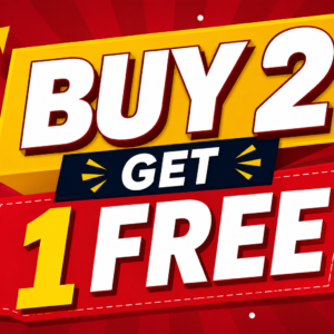 Buy 2 Get 1 Free